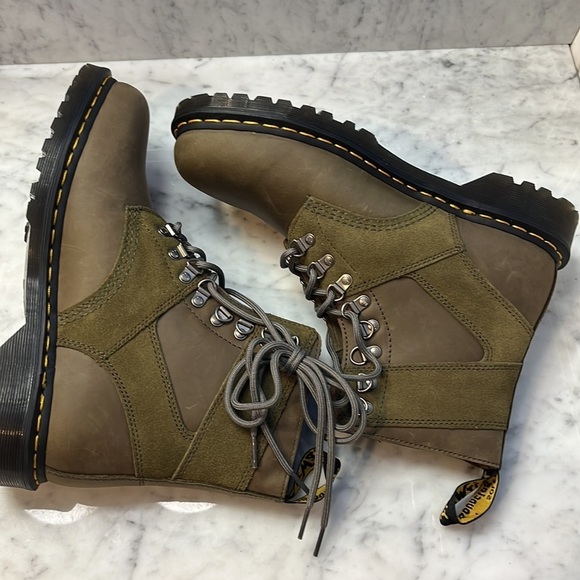 Dr. Martens 1460 Pascal Leather & Suede Lace Up Boots New Size 10 main image 6